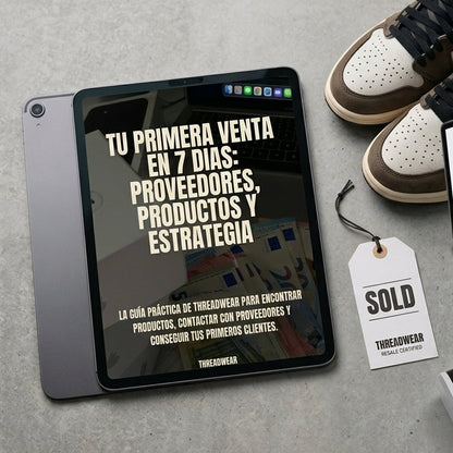 tu primera venta en 7 dias:proveedores, productos y estrategias
